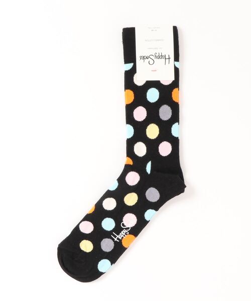 Happy Socks(ハッピーソックス)の「【66】【HAPPY SOCKS】ドットデザインソックス(ソックス/靴下・メンズ・ネイビー/ブラック/ブルー/ライトグリーン/ピンク/ブルー系その他/ブラック系その他/ブルー系その他2/グリーン系その他/ベージュ/ブラック系その他2/ネイビー系・MEDIUM/SMALL)」の2枚目の写真