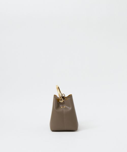 VIOLAd'ORO（ヴィオラドーロ）の「【VIOLAd’ORO】SYDNEY（ハンドバッグ・レディース・オフホワイト/チャコールグレー・フリー）」の18枚目の写真