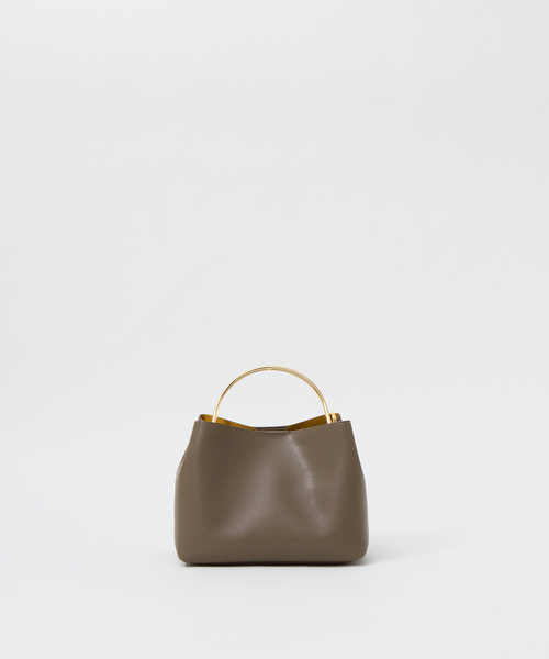 VIOLAd'ORO（ヴィオラドーロ）の「【VIOLAd’ORO】SYDNEY（ハンドバッグ・レディース・オフホワイト/チャコールグレー・フリー）」の19枚目の写真