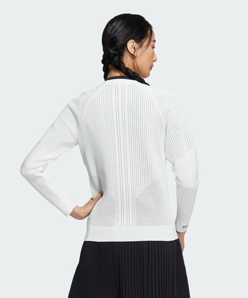 adidas（アディダス）の「プライムニット 長袖クルーネック