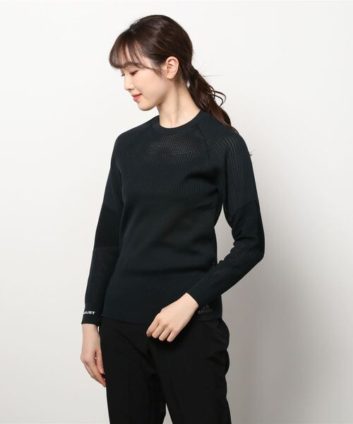 adidas（アディダス）の「プライムニット 長袖クルーネック