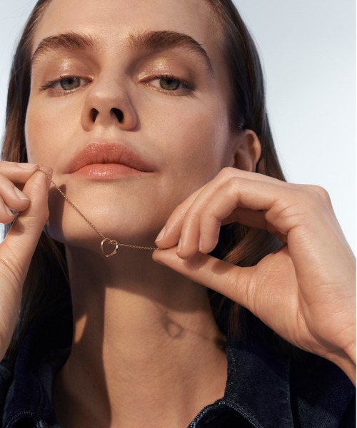 Daniel Wellington（ダニエルウェリントン）の「ELAN LE COEUR NECKLACE　立体なハートモチーフネックレス（ネックレス・レディース・シルバー/ゴールド・FREE）」の7枚目の写真