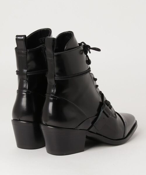 ALLSAINTS（オールセインツ）の「KATY POLI LEATHER BOOTS | KATY POLI レザー ブーツ（ブーツ・レディース・ブラック・UK6/UK5/UK4）」の2枚目の写真