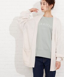 SHOO・LA・RUE | リネンライクざっくりリリヤーンカーディガン(カーディガン/ボレロ)