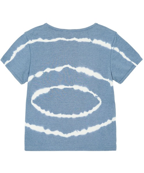 X-girl(エックスガール)の「CIRCLE TIE-DYE S/S BABY TEE(Tシャツ/カットソー・レディース・ネイビー/ベージュ・M/S)」の11枚目の写真