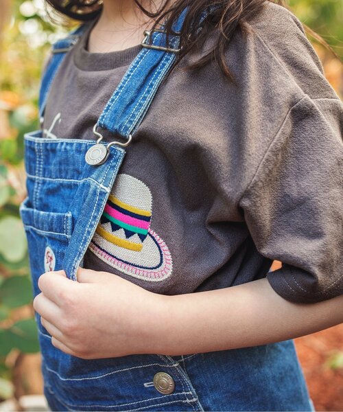 BREEZE（ブリーズ）の「2色2柄ガーデニングTシャツ（Tシャツ/カットソー・キッズ・ミント/チャコール・120/80/110/140/100/90/130）」の3枚目の写真