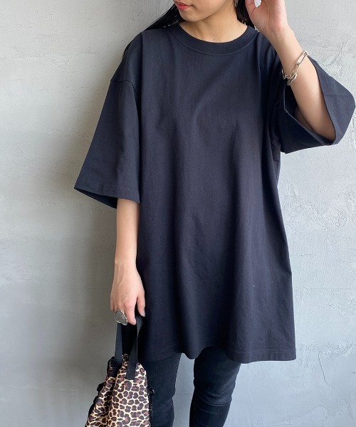HANES（ヘインズ）の「【WEB限定】[HANES/ヘインズ] BEEFY  XXL/XXXL ビッグシルエットパックT（Tシャツ/カットソー・レディース・ホワイト/ブラック・XX-LARGE/XXX-LARGE）」の16枚目の写真