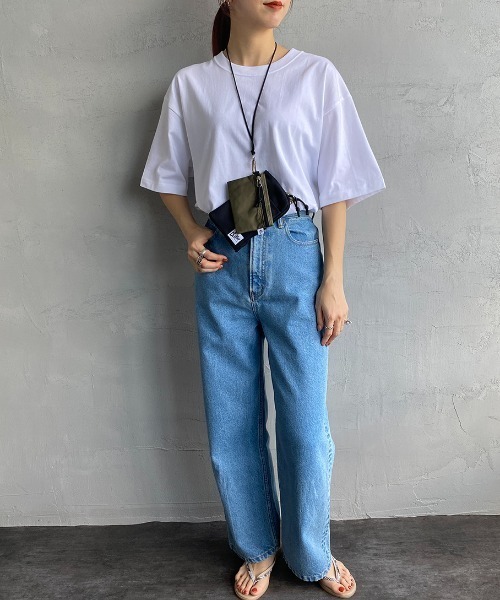 HANES（ヘインズ）の「【WEB限定】[HANES/ヘインズ] BEEFY  XXL/XXXL ビッグシルエットパックT（Tシャツ/カットソー・レディース・ホワイト/ブラック・XX-LARGE/XXX-LARGE）」の22枚目の写真