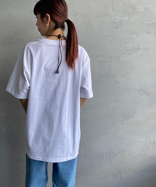 HANES（ヘインズ）の「【WEB限定】[HANES/ヘインズ] BEEFY  XXL/XXXL ビッグシルエットパックT（Tシャツ/カットソー・レディース・ホワイト/ブラック・XX-LARGE/XXX-LARGE）」の3枚目の写真