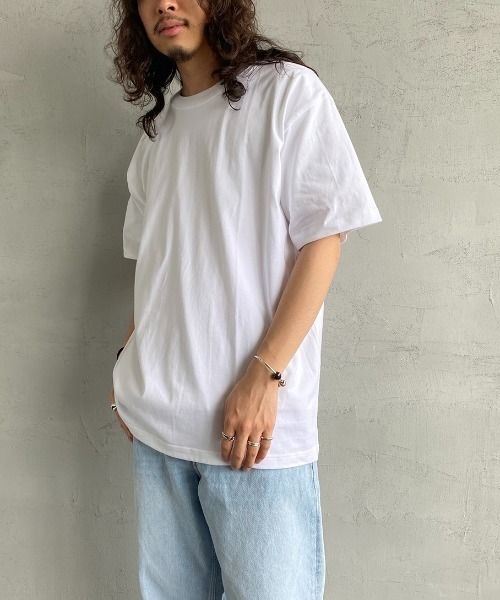 HANES（ヘインズ）の「【WEB限定】[HANES/ヘインズ] BEEFY  XXL/XXXL ビッグシルエットパックT（Tシャツ/カットソー・レディース・ホワイト/ブラック・XX-LARGE/XXX-LARGE）」の15枚目の写真