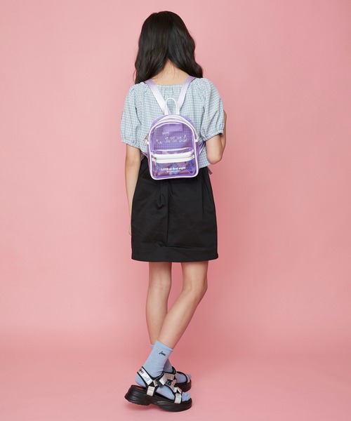 JENNI love（ジェニィラブ）の「チェックWシャーリングブラウス（シャツ/ブラウス・キッズ・イエロー/サックスブルー/ラベンダー・130cm/140cm/150cm/160cm）」の21枚目の写真