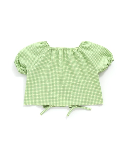 JENNI love（ジェニィラブ）の「チェックWシャーリングブラウス（シャツ/ブラウス・キッズ・イエロー/サックスブルー/ラベンダー・130cm/140cm/150cm/160cm）」の10枚目の写真