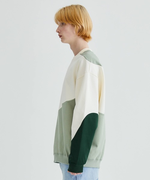 soe（ソーイ）の「STUDIOUS別注 SWEAT WITH PRE（スウェット・メンズ・オフホワイト/ライトベージュ・3/2）」の18枚目の写真