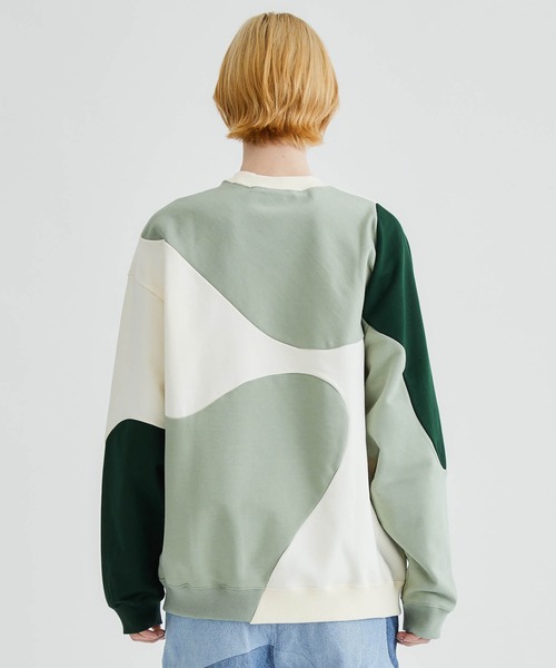 soe（ソーイ）の「STUDIOUS別注 SWEAT WITH PRE（スウェット・メンズ・オフホワイト/ライトベージュ・3/2）」の17枚目の写真