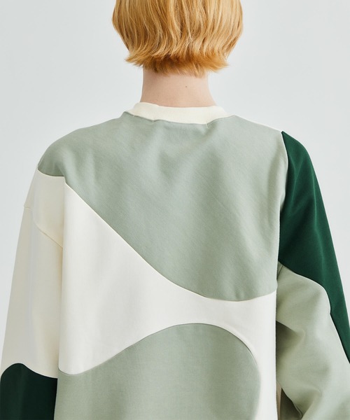 soe（ソーイ）の「STUDIOUS別注 SWEAT WITH PRE（スウェット・メンズ・オフホワイト/ライトベージュ・3/2）」の13枚目の写真