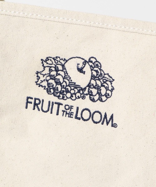FRUIT OF THE LOOM（フルーツオブザルーム）の「『別注』FRUIT OF THE LOOM×DOORS　刺繍トートバッグ（トートバッグ・メンズ・ホワイト/ベージュ・ONE）」の15枚目の写真