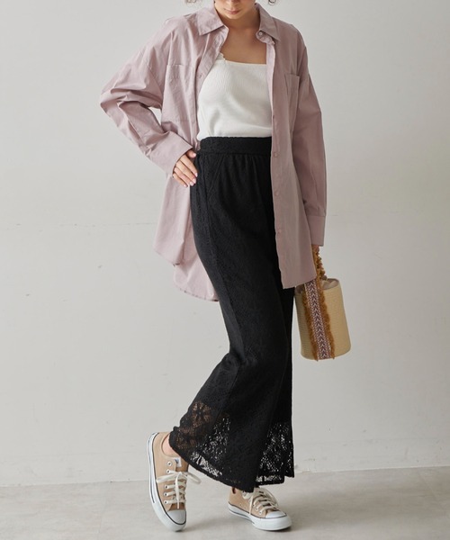 FREE'S MART（フリーズマート）の「◆フリルストラップリブニットタンク（ニット/セーター・レディース・ホワイト/ブラック/ピンク/グリーン・FREE）」の13枚目の写真