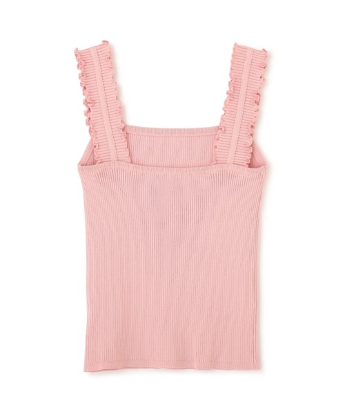 FREE'S MART（フリーズマート）の「◆フリルストラップリブニットタンク（ニット/セーター・レディース・ホワイト/ブラック/ピンク/グリーン・FREE）」の22枚目の写真