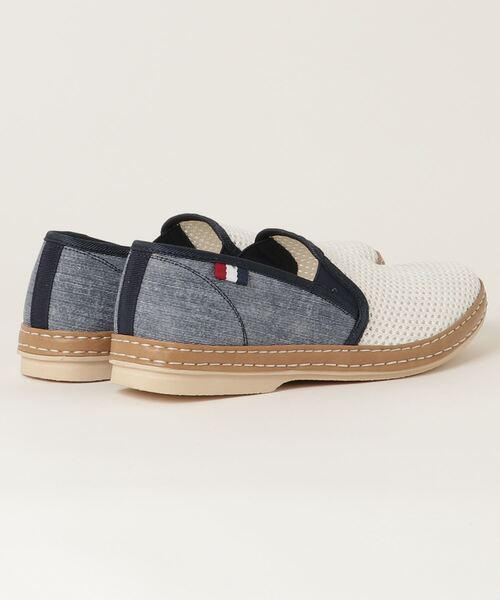 ８(eight)（エイト）の「メッシュスリッポン（スリッポン・メンズ・ブラック/ネイビー/ブラック×ホワイト/ホワイト・25.0cm/26.5cm/27.0cm/26.0cm/28.0cm/25.5cm）」の5枚目の写真