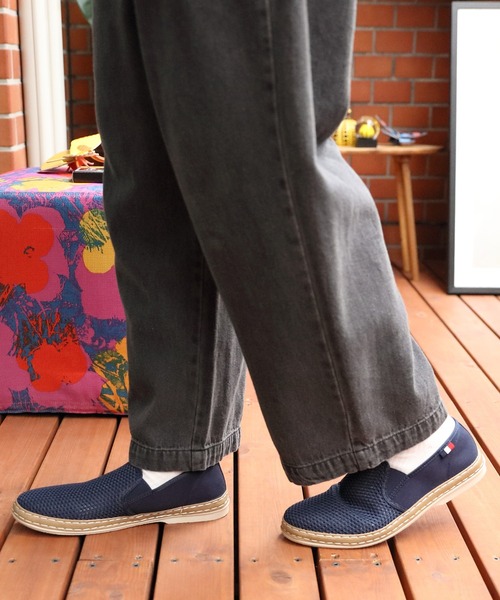 ８(eight)（エイト）の「メッシュスリッポン（スリッポン・メンズ・ブラック/ネイビー/ブラック×ホワイト/ホワイト・25.0cm/26.5cm/27.0cm/26.0cm/28.0cm/25.5cm）」の10枚目の写真