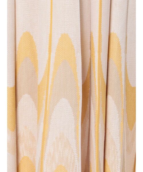 LAGUNAMOON（ラグナムーン）の「ウェーブジャガードニットワンピース（ワンピース・レディース・パープル/イエロー・SMALL/MEDIUM）」の12枚目の写真