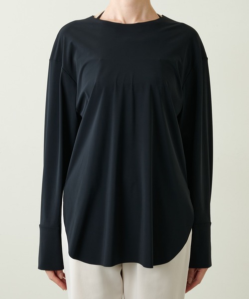 Whim Gazette（ウィムガゼット）の「SWIM ラッシュガード（ラッシュガード・レディース・ブラック/ブラウン・FREE）」の17枚目の写真