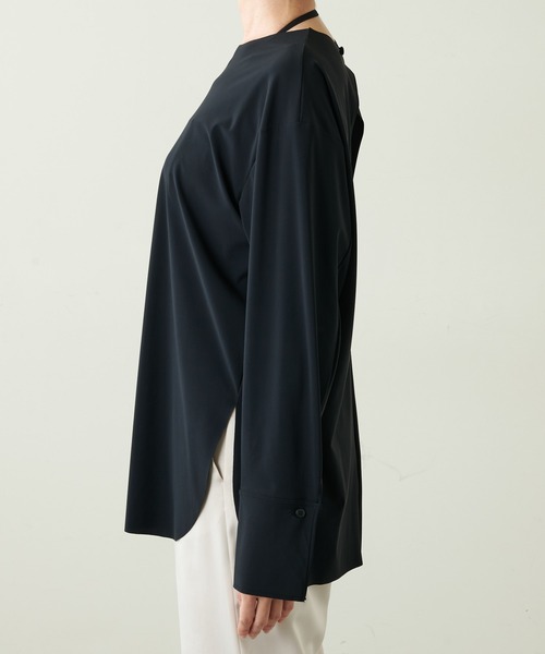 Whim Gazette（ウィムガゼット）の「SWIM ラッシュガード（ラッシュガード・レディース・ブラック/ブラウン・FREE）」の18枚目の写真