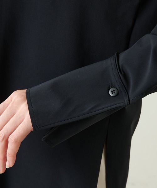 Whim Gazette（ウィムガゼット）の「SWIM ラッシュガード（ラッシュガード・レディース・ブラック/ブラウン・FREE）」の22枚目の写真