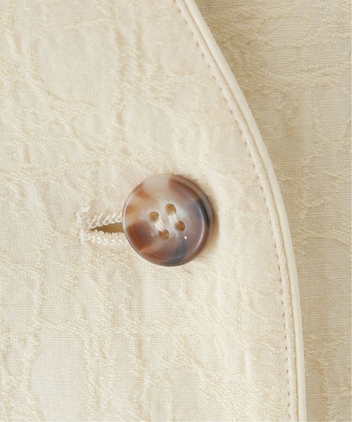 JOINT WORKS（ジョイントワークス）の「コットンリネンジャガードベスト（ベスト・レディース・ネイビー/イエロー・FREE）」の13枚目の写真