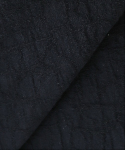 JOINT WORKS（ジョイントワークス）の「コットンリネンジャガードベスト（ベスト・レディース・ネイビー/イエロー・FREE）」の6枚目の写真