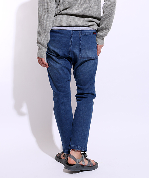 Gramicci（グラミチ）の「GRAMICCI/グラミチ　別注ワークテーパードパンツ（デニムパンツ・レディース・ホワイト/サックスブルー/ブルー/ネイビー・X-SMALL）」の6枚目の写真