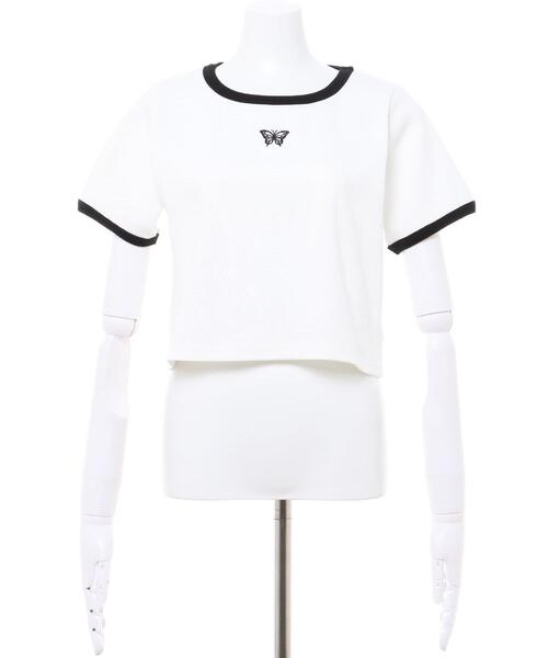 INGNI(イング)の「フロントロゴリンガーリブTシャツ(Tシャツ/カットソー・レディース・ホワイト系その他/ホワイト×ブラック/レオパード/ブラック×ホワイト・M)」の5枚目の写真