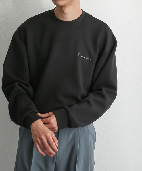 SENSE OF PLACE by URBAN RESEARCH（センスオブプレイスバイアーバンリサーチ）の「シシュウポンチロングTシャツ（Tシャツ/カットソー・メンズ・ホワイト/ブラック/オレンジ/ミント/ライトベージュ・MEDIUM/LARGE）」の13枚目の写真