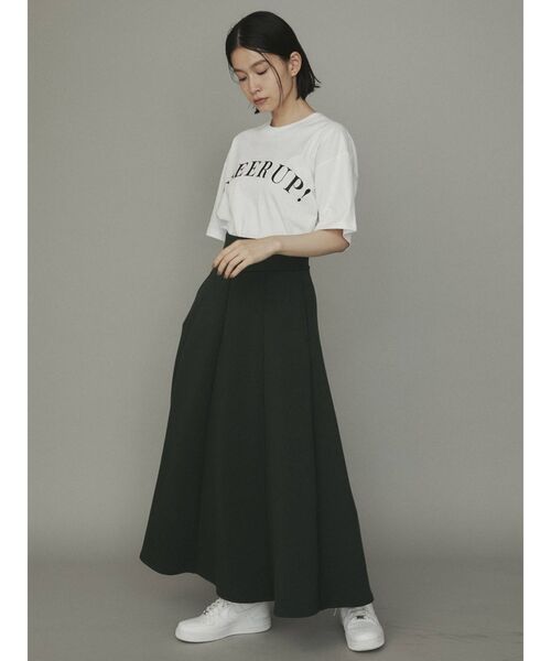 COTORICA（コトリカ）の「【THE DAYZ TOKYO】パネル切替ボリュームスカート（スカート・レディース・アイボリー/ブラック/ダークグリーン・FREE）」の6枚目の写真