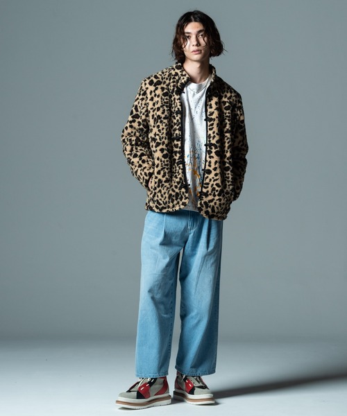 glamb(グラム)の「Baggy Tuck Denim / バギータックデニム(デニムパンツ・メンズ・ライトインディゴブルー・M/S/L)」の9枚目の写真