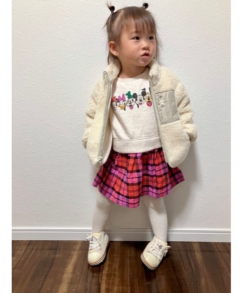 GAP(ギャップ)の「ボアジャケット (ベビー)(その他アウター・キッズ・アイボリー・12-18M/6-12M/18-24M)」の4枚目の写真