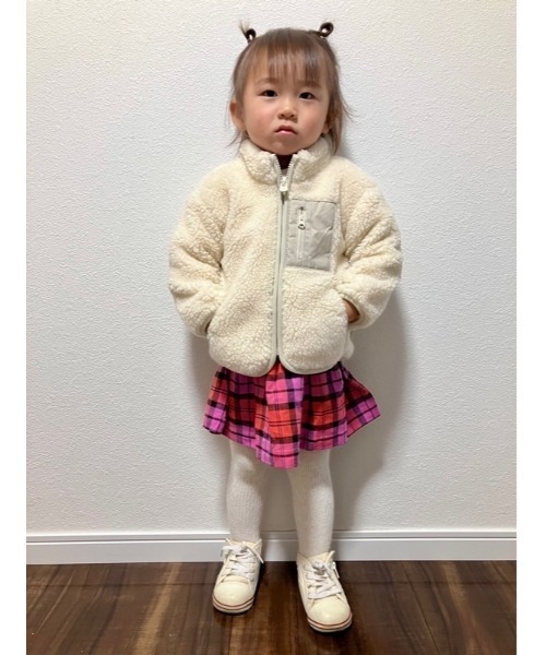 GAP(ギャップ)の「ボアジャケット (ベビー)(その他アウター・キッズ・アイボリー・12-18M/6-12M/18-24M)」の5枚目の写真