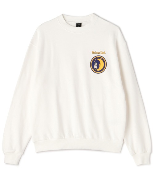 AVIREX（アヴィレックス）の「《REBUILD COLLECTION》クルー スウェット スリーピータイム / L/S CREW SWEAT SLEEPY TIME（スウェット・メンズ・ホワイト/ブラック/その他11・M/L/2XL/XL）」の4枚目の写真