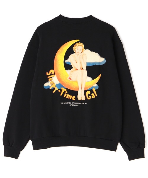 AVIREX（アヴィレックス）の「《REBUILD COLLECTION》クルー スウェット スリーピータイム / L/S CREW SWEAT SLEEPY TIME（スウェット・メンズ・ホワイト/ブラック/その他11・M/L/2XL/XL）」の11枚目の写真