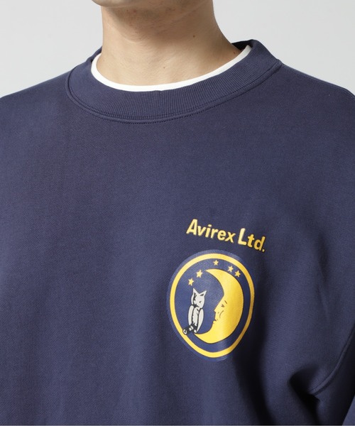 AVIREX（アヴィレックス）の「《REBUILD COLLECTION》クルー スウェット スリーピータイム / L/S CREW SWEAT SLEEPY TIME（スウェット・メンズ・ホワイト/ブラック/その他11・M/L/2XL/XL）」の21枚目の写真
