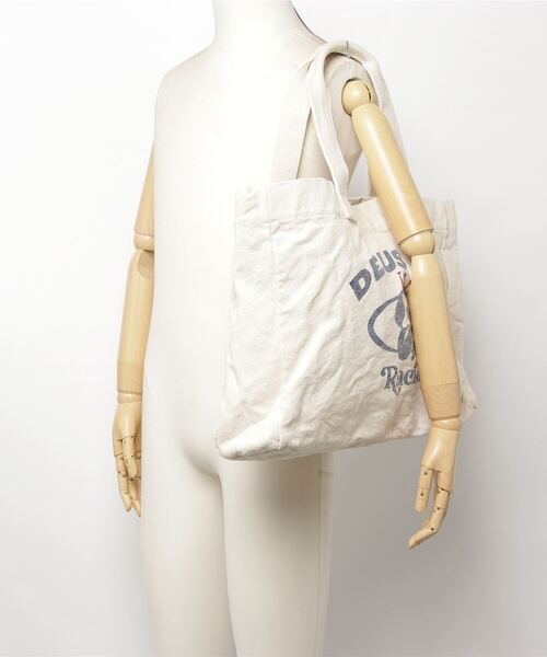 DEUS EX MACHINA（デウスエクスマキナ）の「【DEUS EX MACHINA/デウス エクス マキナ】SIRENS OVERSIZED TOTE（トートバッグ・メンズ・ナチュラル・FREE）」の5枚目の写真