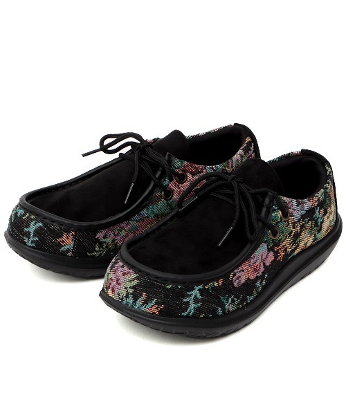チチカカ（チチカカ）の「ジャカードモカシンシューズ（モカシン/デッキシューズ・レディース・ブラック/ベージュ・MEDIUM/LARGE）」の8枚目の写真