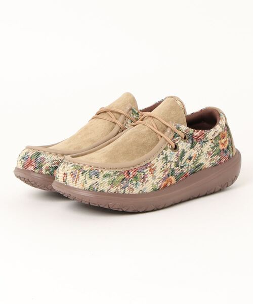 チチカカ（チチカカ）の「ジャカードモカシンシューズ（モカシン/デッキシューズ・レディース・ブラック/ベージュ・MEDIUM/LARGE）」の17枚目の写真