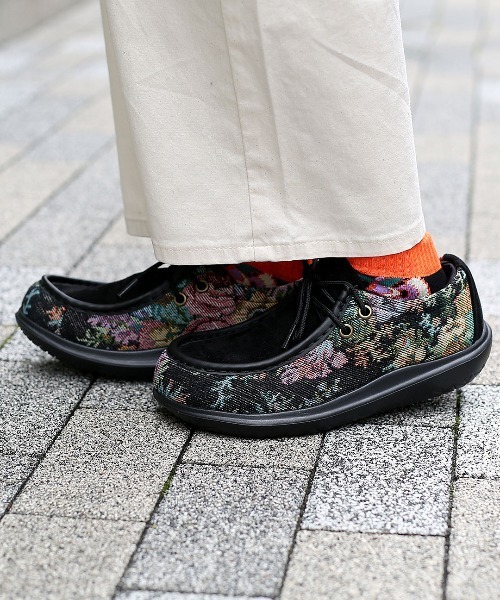 チチカカ（チチカカ）の「ジャカードモカシンシューズ（モカシン/デッキシューズ・レディース・ブラック/ベージュ・MEDIUM/LARGE）」の6枚目の写真