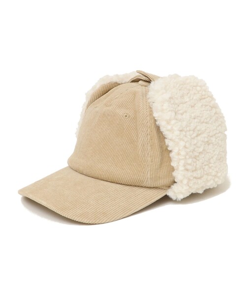 SHIPS（シップス）の「Perah:フライトキャップ（キャップ・レディース・ブラック/ベージュ/ダークグレー/ベージュ系その他・ONE SIZE）」の4枚目の写真