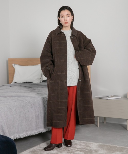 LOWRYS FARM（ローリーズファーム）の「カラーチュニックニット　294853（ニット/セーター・レディース・グレー/グリーン/ブルー/ピンク・FREE）」の5枚目の写真