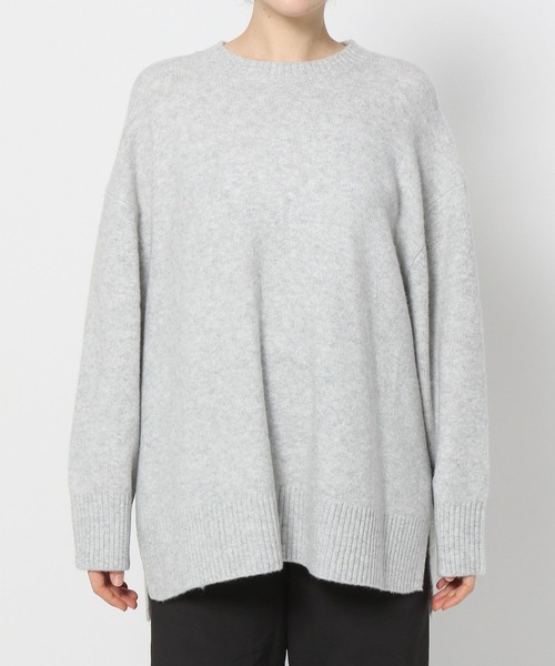 LOWRYS FARM（ローリーズファーム）の「カラーチュニックニット　294853（ニット/セーター・レディース・グレー/グリーン/ブルー/ピンク・FREE）」の15枚目の写真