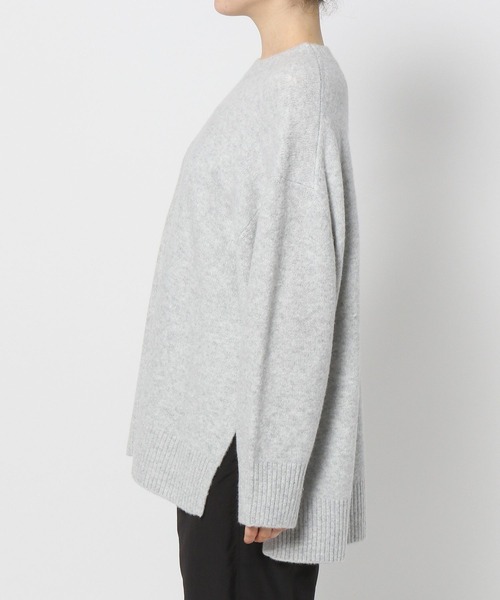 LOWRYS FARM（ローリーズファーム）の「カラーチュニックニット　294853（ニット/セーター・レディース・グレー/グリーン/ブルー/ピンク・FREE）」の22枚目の写真