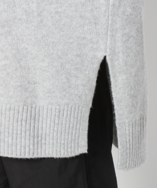 LOWRYS FARM（ローリーズファーム）の「カラーチュニックニット　294853（ニット/セーター・レディース・グレー/グリーン/ブルー/ピンク・FREE）」の18枚目の写真