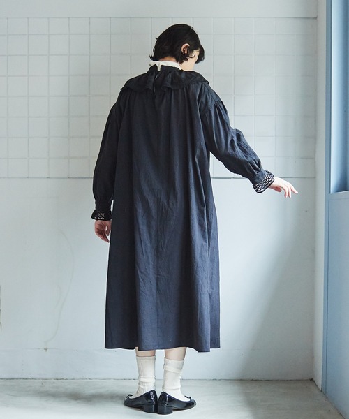 bulle de savon（ビュルデサボン）の「antique lace ワンピース